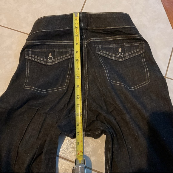 White House Black Market charcoal denim jeans - Picture 6 of 7